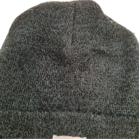 Carhartt Hat Beanie Dark Heather Green Unisex Made in USA Winter - Picture 4 of 9